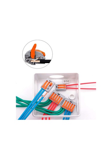 Reedark 130 Parça Kolay Kablolama Bağlantı Seti - 32a 250v Hızlı Bağlantı Konektörleri 0.08-4mm²