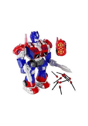 Toycraft 40 Cm Uzaktan Kumandalı Pilli Işıklı Ve Sesli Robot Sarı