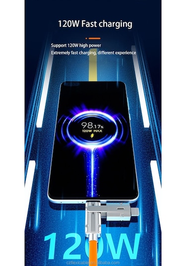 Type-c Type-c Type-c Lightning Usb Type-c Usb Lightning 120w 6a Turbo Hızlı Şarj Ve Data Kablosu Senalstore