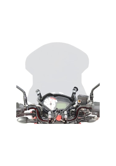 GP Kompozit Yamaha YS 125 2017-2020 Uyumlu Ön Cam Füme 50 cm