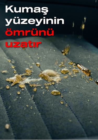 Nasiol Cabincare Araç Kumaş Yüzeyleri için Nano Kaplama 6 Ay Dayanım 500ML Su Sıvı Leke Geçirmez