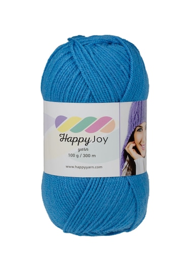 Kürkçü Han Happy Joy 100gr 300m El Örgü İpi Turkuaz Hj071