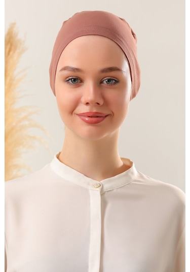 Melodi Scarf Dikişli Bone Tarçın Tarçın