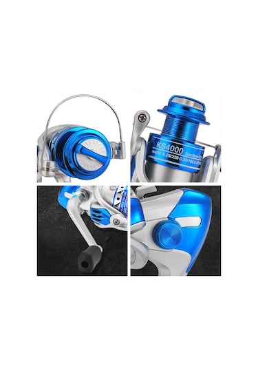 Monyee Ks Serisi 12 Eksenli Tam Metal Başlı Spinning Makinesi - 2000 Boyutu, 12-16 Kg Sürükleme Gücü, Sol/sağ El Desteği, Yumuşak Kollü, Piyasa Ve Deniz Balıkçılığı İçin