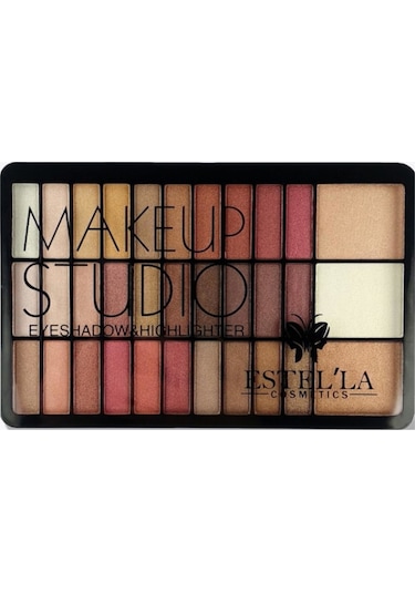 Make Up Studıo  30 Lu Far+3Lü Highligter Palet B Paketi