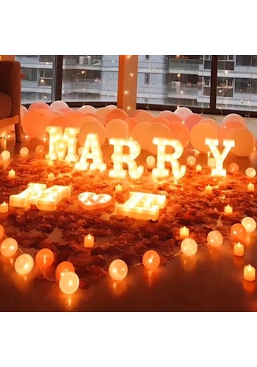 Mektup Lamba Anahtarı Tasarımı Uzun Ömürlü Dekorasyon O