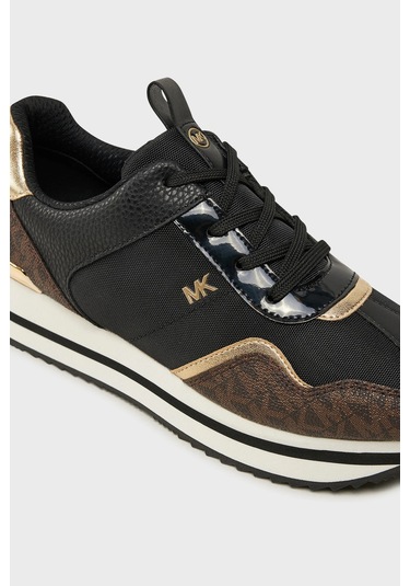 Michael Kors Kadın Ayakkabı 43r4rnfscd 007 Siyah - Kahve Kahverengi - Siyah
