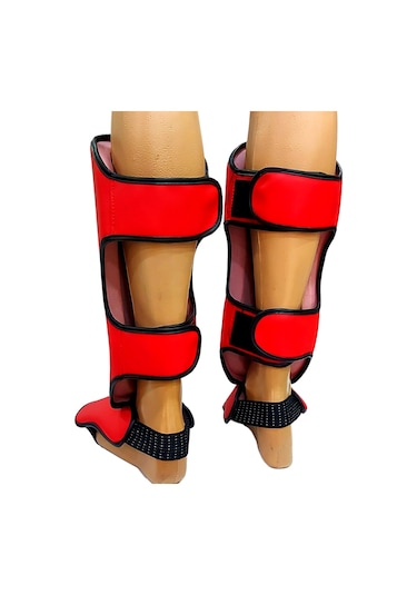 Pars Silver Profesyonel Ayak ve Kaval Koruyucu Kırmızı PRS-25150 Kırmızı