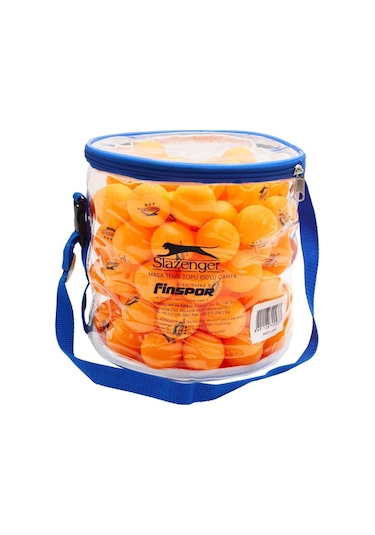 Slazenger Masa Tenis Topu 100 Lü Çanta 3 Star (Turuncu) 7699972936791