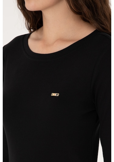 U.s. Polo Assn. Kadın Siyah Sweatshirt 50315419-vr046 Siyah