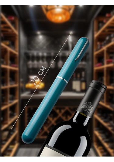 Maks Wıne Şarap İçin Pnömatik Tirbuşon 229657490 Yeşil