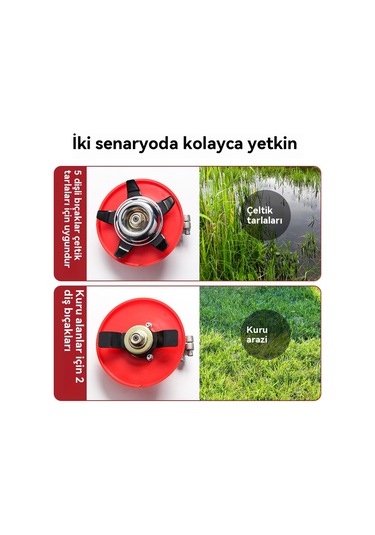 Activev Çim Biçme Makinesi Bıçağı Amfibi Çok Fonksiyonlu Ayıklama Diski