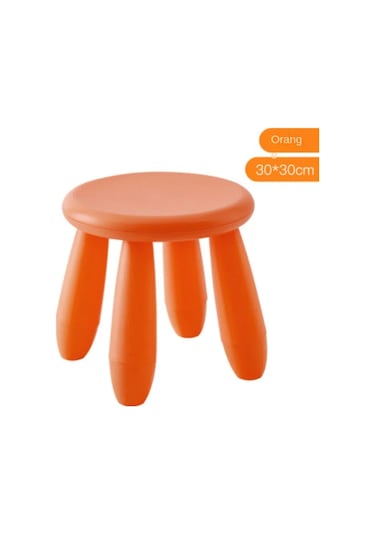 Renkli Çocuk Dışkı, Anaokulu, Kreş Ve Ev Çocuklar İçin Yuvarlak Çok Renkli