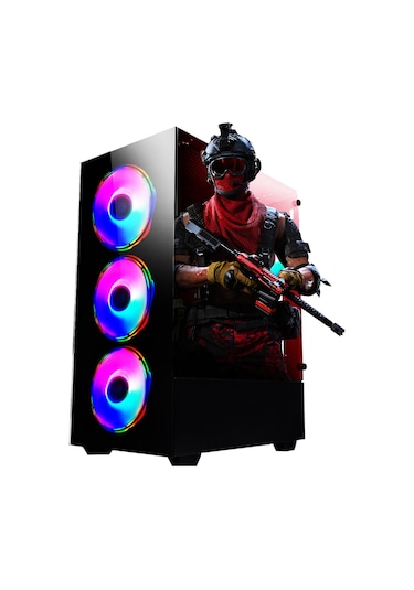 Ramtech DG372 i5-6500 16 GB 256 GB SSD 4 GB RX550 Masaüstü Oyuncu Bilgisayarı 