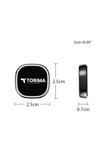 Torima Jx-029 Siyah Mıknatıslı Araç İçi Telefon Tutucu