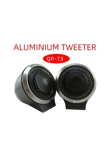 Xuweiwei Black High-powered Qp-t3 Hoparlör 300w Yüksek Ses Gücü Modifiye Araç Parçaları