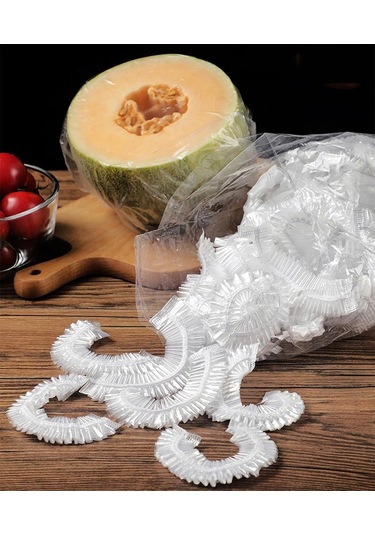 Geeksen Esnek Kenarlı Evrensel Gıda Saklama Kapakları, 300 Adet, Yeniden Kullanılabilir, Mutfak Düzeni İçin Pratik Diğer