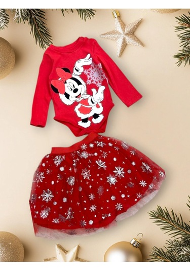 Yeniyıl Kız Çocuk Takım Kırmızı