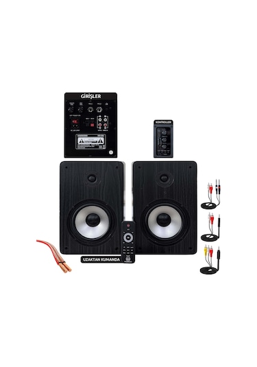 Maxword Rm-500 Aktif Stüdyo Referans Monitörü 5 İnç Çift Bluetooth