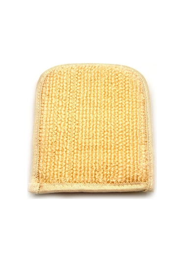 Doğal Kabak Lifi Eldiven Tipi Banyo Hamam Vücud Kesesi 17x21 Cm