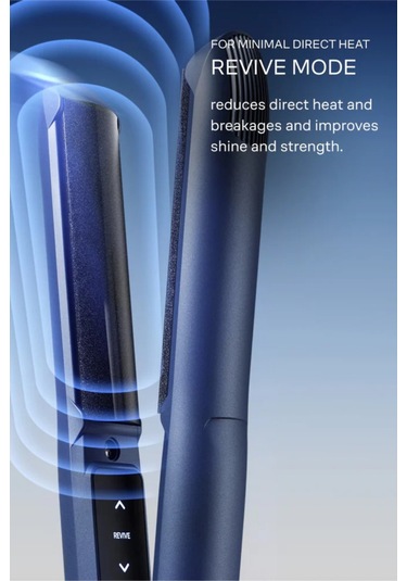 Cloud Nine 2'si 1 Arada Contouring Iron Pro, Seramik Plakalı Düzleştirici & Bukle Lacivert