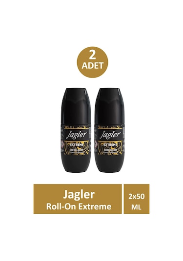 Jagler Roll-on Extreme Erkek 50 Ml 2 Adet