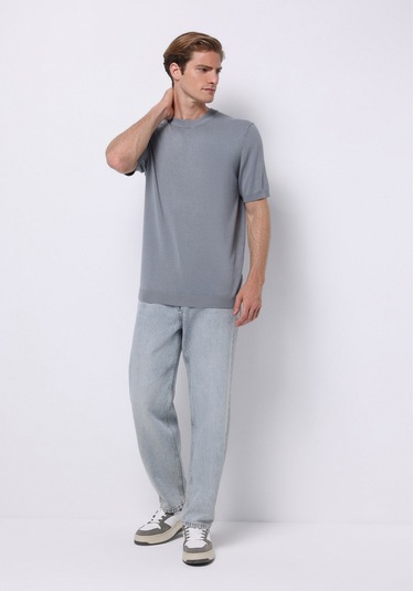 Colins Regular Fit Erkek Yeşil Kazak Cl1076168 Q1.v1 Sag Sage