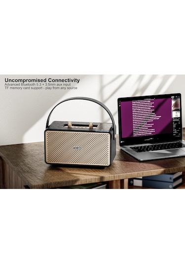 Ven-dens Vd-spk013 Premium Bluetooth Hoparlör Led Işıklı Su Geçirmez