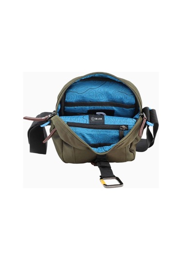 Discovery Icon Rfıd Korumalı Flap Over Utility 2.8l Kapasiteli Unisex Omuz Çantası Haki 1