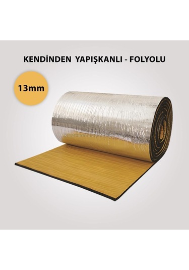 Shuıvan Pa-flex Elastomerik Kauçuk 13mm 17m² Folyolu Yapışkanlı-1521