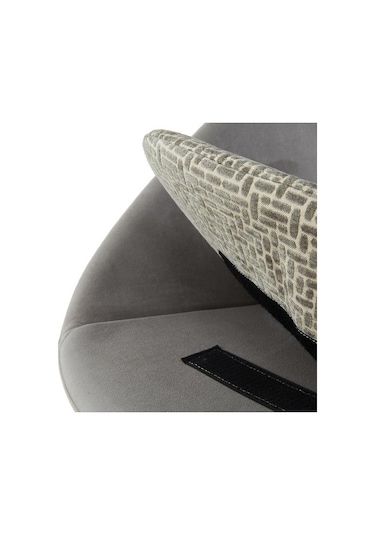 Just Home Olivya Çalışma Sandalyesi - Gri Gri