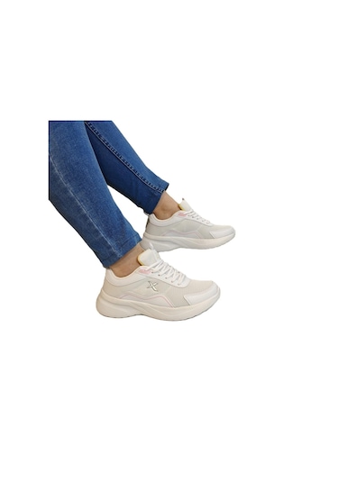 Kinetix Kımmy Tx Beyaz Çok Hafif Bayan Spor Aayakkabı Beyaz