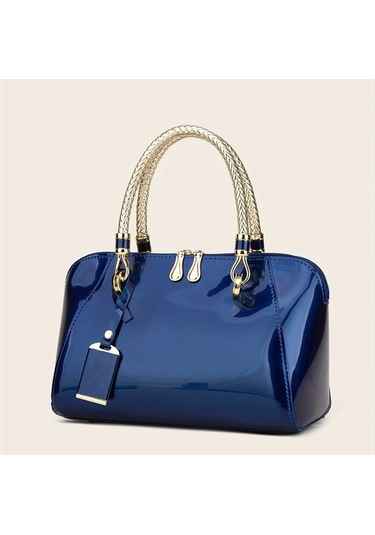 Didadodo Şık Kadınlar İçin Moda Fermuarlı Çanta Kırmızı