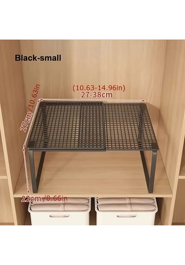 Willowhaven Beyaz M Boy Katlanır Gardırop Düzenleyici - Ayarlanabilir Raflı Çelik Giysi Askılık