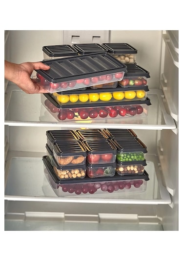 Krm Home 18'li Set Buzdolabı Ve Mikrodalga Saklama Kabı