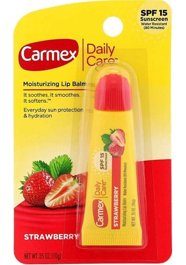 Carmex Lip Balm Stick Strawberry Spf15+ 10 Gr
