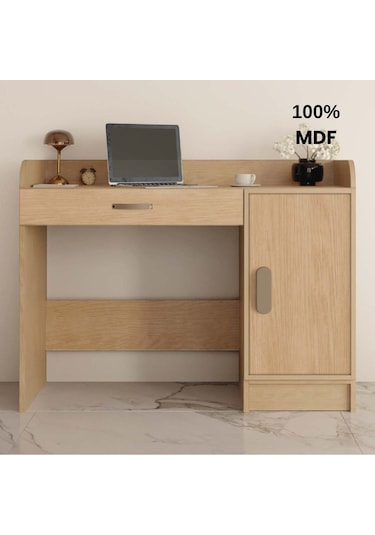 Karanfil Mdf Çalışma Masası Bej