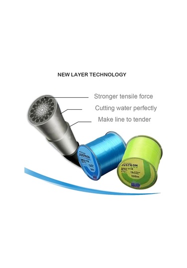 Sones 3,5 0,30mm 5,53kg Gerilim 500m Ekstra Güçlü İthal Ham İpek Naylon Olta Misinası Mavi