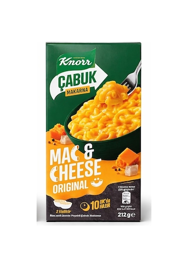 Knorr Mac Cheese Çabuk Makarna 212 Gr Original Ve Ranch 4 Lü Set