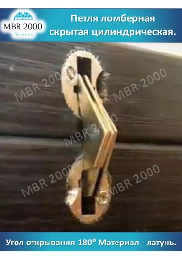 Mbr2000 Dönüştürülebilir Masa İçin Gizli Silindirik Sürgü Menteşesi 152400344