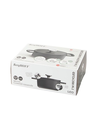 Berghoff Leo Phantom Yapışmaz Kapaklı Güveç 20 Cm Diğer