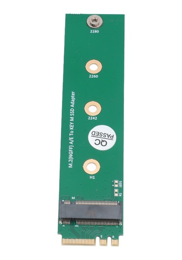 Yuntech01 M.2 A/e Anahtarından M Anahtarına Nvme Ssd Dönüştürücü - 2230/2242/2260/2280 Ssd'leri İçin Uyumlu Adaptör Kartı