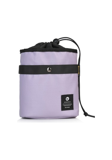 Rhınowalk Rk24932 Çok Fonksiyonlu Polyester Bisiklet Çantası Omuz Çantası Saklama Çantası - Açık Mor