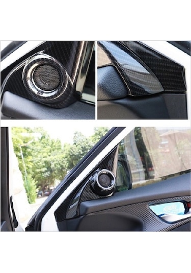 Honda Civic FC5 İçin Uyumlu Karbon Twitter Kaplama 2016-2021