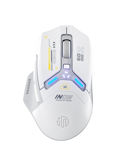 Inphıc In9 Kablolu / Bluetooth 5.0 / 2.4g Kablosuz Fare Oyun Ofis Ev Bilgisayarı Dizüstü Bilgisayar Mouse