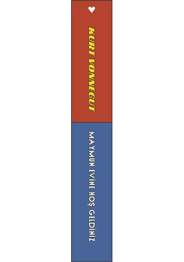 Maymun Evine Hoş Geldiniz - Kurt Vonnegut - Can Yayınları