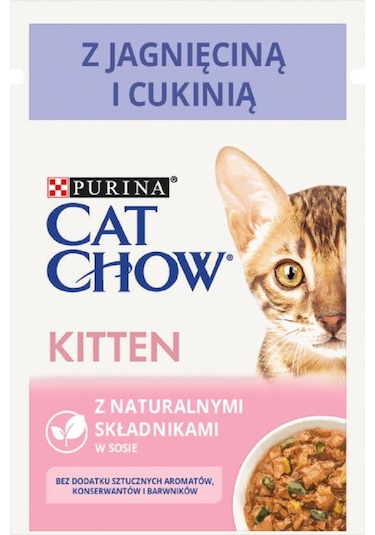 Purina Cat Chow Tavuklu Yavru Kedi Konservesi 85 G