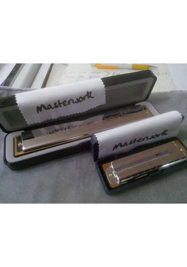 Masterwork Büyük Boy Metal Kasa 24 Delikli Özel Kutulu Mızıka