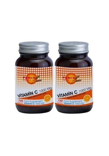 Force Nutrition Vitamin C 1000 Mg 2 Adet 120 Tablet 03-