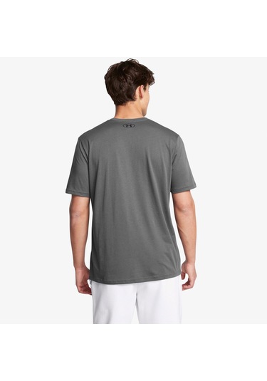 Under Armour Sportstyle Left Chest Erkek Gri Günlük T-shirt - 1326799 Gri